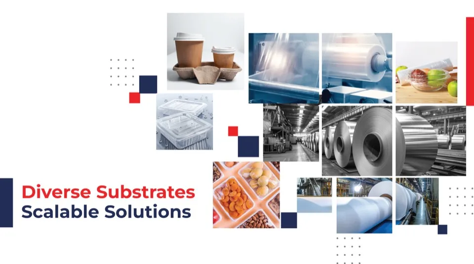 Diverse substrates, scalable flexible packaging solutions